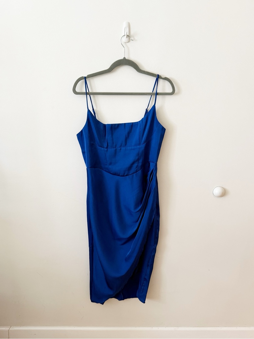 Hello Molly Midi Dress Blue